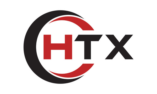 HTX three letter swoosh logo design vector template | monogram logo | abstract logo | wordmark logo | letter mark logo | business logo | brand logo | flat logo | minimalist logo | text | word | symbol