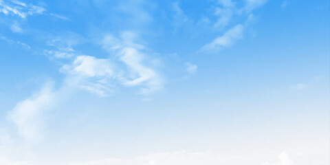 Obraz premium blue sky with cloud. white cloud with blue sky background