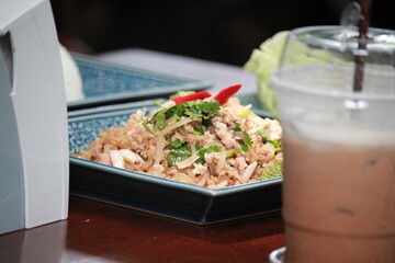 rice with chicken