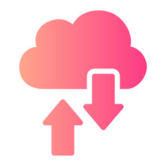 transfer gradient icon