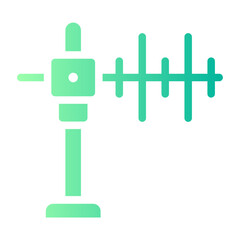 antenna gradient icon