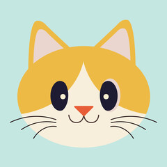 Emoticon Face Cat Kawaii Cute