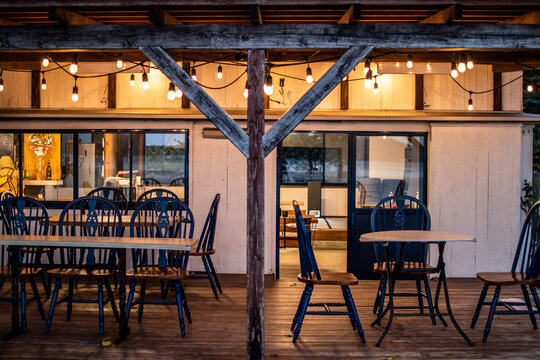 cafe on the seaside