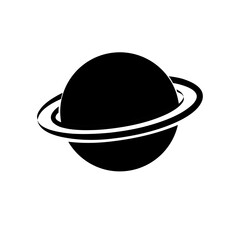 planet icon with trendy design