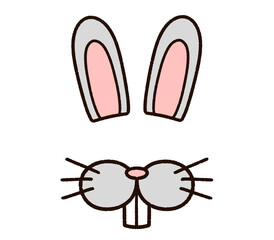 ウサギに変身パーツセット