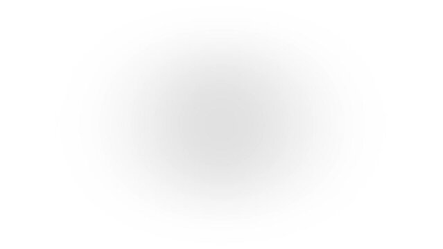 White q icon with shadow isolated on white background. letters in English. studying at school. 4K video animation for motion graphics.