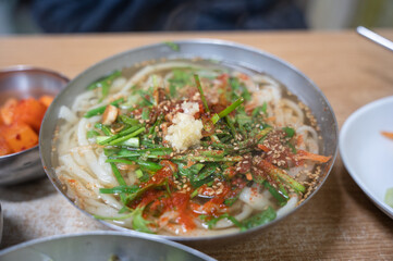 famous kalguksu in Busan