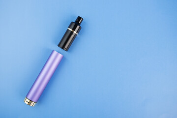 electronic cigarette reusable, vape, copy space