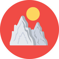 Landscape Vector Icon