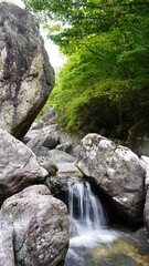 Fototapeta na wymiar Seokgolsa valley scenery in Miryang, Korea