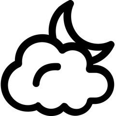 Night Vector Icon