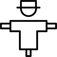 Scarecrow Vector Icon