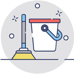 Cleaning Vector Icon