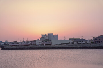 Fototapeta premium sunset over the sea