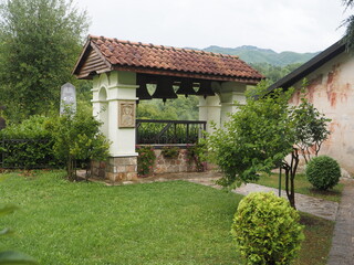 Fototapeta na wymiar Moraca Monastery in Montenegro