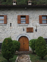 Fototapeta na wymiar Moraca Monastery in Montenegro