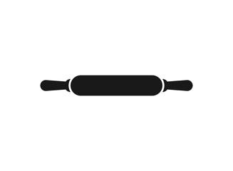 Rolling pin icon on white background. Vector illustration.