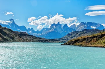 Photo sur Plexiglas Cuernos del Paine Parc National Torres Del Paine, Chili, Patagonie, Amérique du Sud