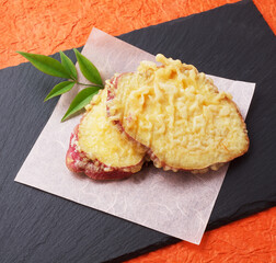 さつまいもの天ぷら