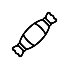 candy icon design. simple halloween theme illustration