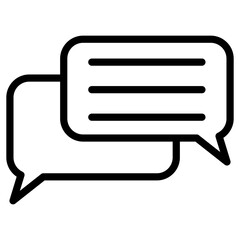 bubble chat icon