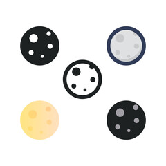 Moon Weather Forecast Icon Pack