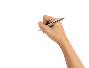 hand with pen writing - Powered by Adobe