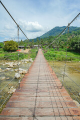 One of the best travel destinations fresh air village in thailand Named Kiriwong village.