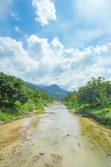 One of the best travel destinations fresh air village in thailand Named Kiriwong village.