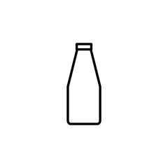 Bottle icon vector for web and mobile app. bottle sign and symbol