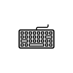 Keyboard icon for web and mobile app. keyboard sign and symbol