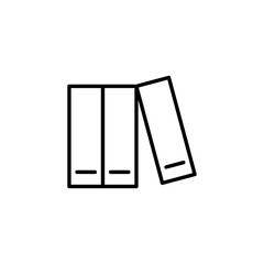 Library icon for web and mobile app. education sign and symbol