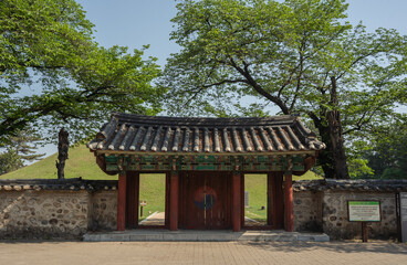 Daereungwon, a tourist attraction in Gyeongju