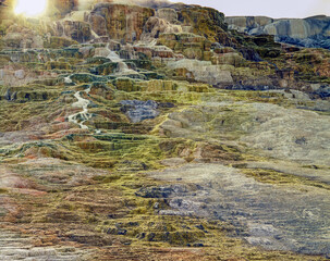 Jupiter Terrace, Yellowstone National Park