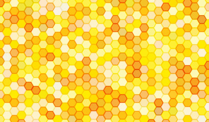 Honeycomb background. Vector illustration eps 10.