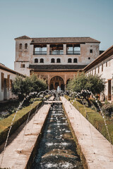 Fountain at the Alhambra, Granada 