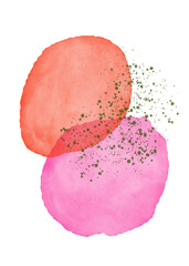 Watercolour Abstract Shape