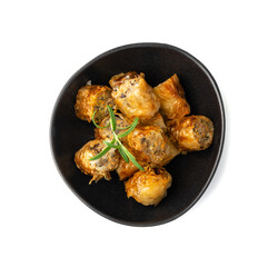 Spring Rolls, Rollos Primavera Isolated