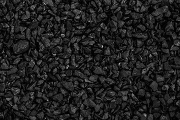 Natural black coals for background. Industrial coals. Volcanic rock backdrop design.