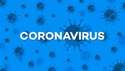 Coronavirus pandemic warning flat vector illustration. Animation ready duik friendly.