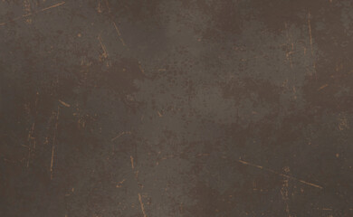 Abstract texture of rusted metal. Vector rusty iron background. Realistic backdrop