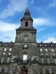 Fototapeta na wymiar Schloss christiansborg in Kopenhagen