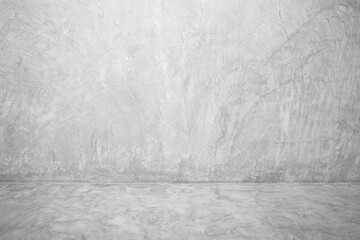 Abstract grungy white concrete seamless background. Top view of Stone texture for painting on ceramic tile wallpaper. Cement grunge backdrop for design art work or your product display.