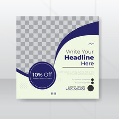 Obraz premium business social media post Template Design