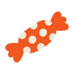 cartoon candy icon.