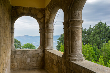Fototapeta na wymiar monastery on Rhodos