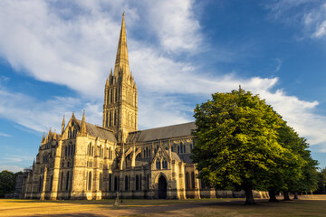Salisbury Cathedral ,England, UK - 526704890