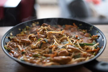 stew with vegetables