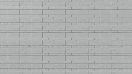 white brick wall background or cover