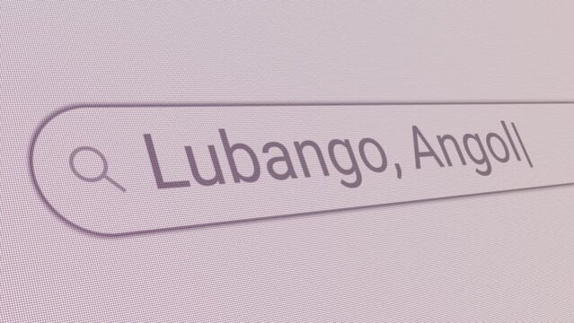 Search Bar Lubango Angola 
Close Up Single Line Typing Text Box Layout Web Database Browser Engine Concept